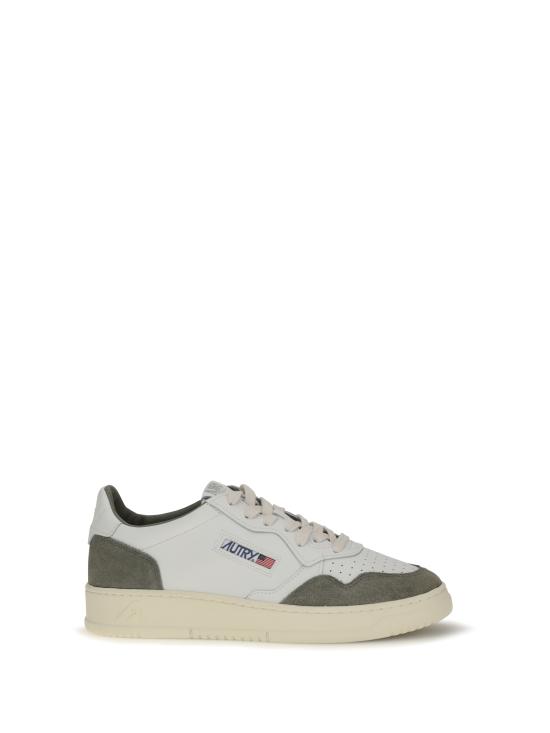 26FW 오트리 메달리스트 로우 스니커즈 AULMFT21 WHTSMKGRN WHITE