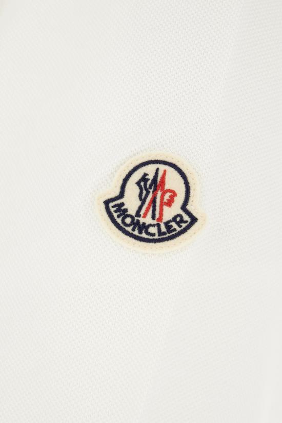 26SS 몽클레어 폴로 티셔츠 8A0003189A16 034 Bianco - MONCLER