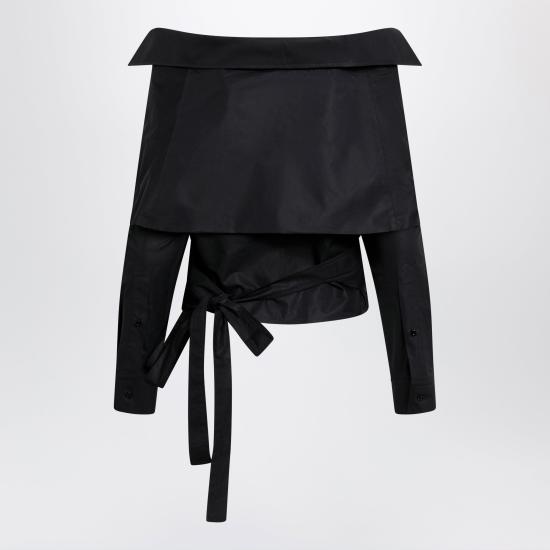 26FW 발렌시아가 블라우스 872123TRM28 Black - BALENCIAGA