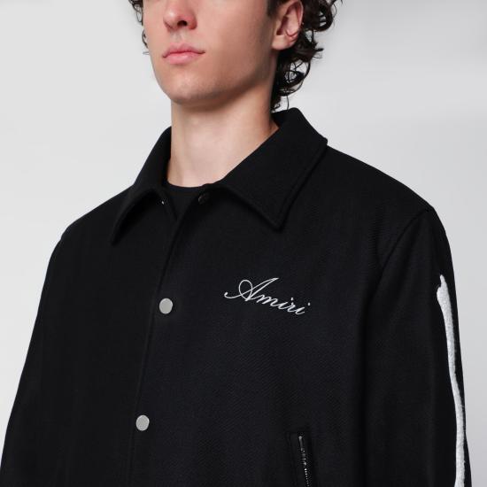 26FW 아미리 봄버 자켓 AMOUVY1007WE Black - AMIRI