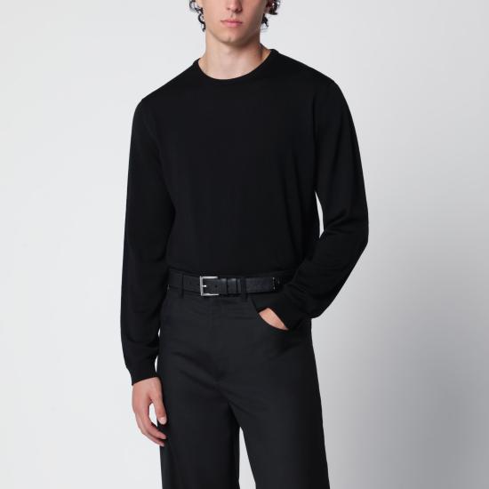 26FW 로베르토 콜리나 긴팔 티셔츠 263MYB01001WO Black