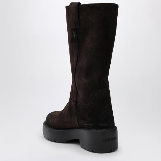 26FW 미우미우 부츠 5U270E0550B2 Brown - MIU MIU