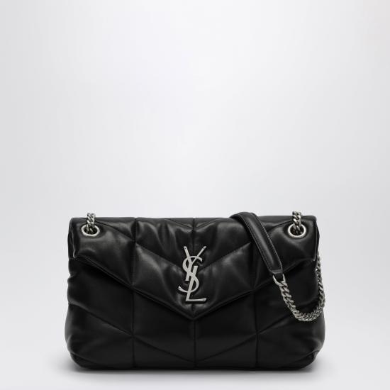 26FW 생로랑 루루 푸퍼 스몰 체인 백 5774761EL00 Black