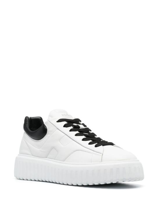 26FW 호간 H 스트라이프 스니커즈 HXM6450FC60LE9 0001 - HOGAN