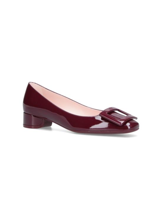 26FW 로저비비에 플랫 슈즈 RVW76741290D1PR802 Burgundy - ROGER VIVIER