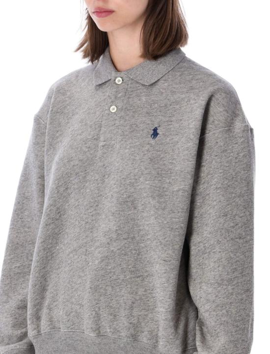 26FW 폴로 랄프로렌 폴로 티셔츠 211947966501 Grey - POLO RALPH LAUREN