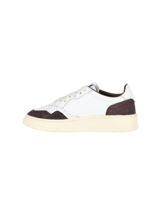 26FW 오트리 메달리스트 로우 레더 스니커즈 AULWFT19 White - AUTRY