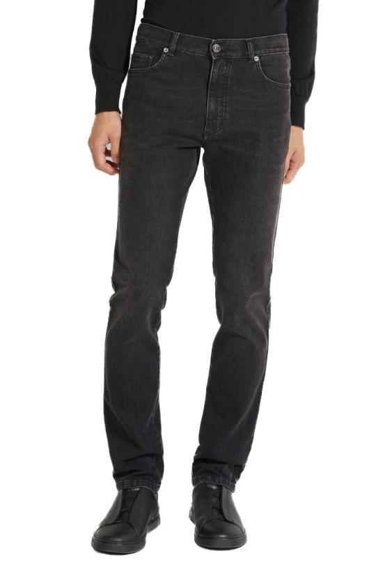 25FW 에르메네질도제냐 데님 E8I80 CITY002 Black - ERMENEGILDO ZEGNA