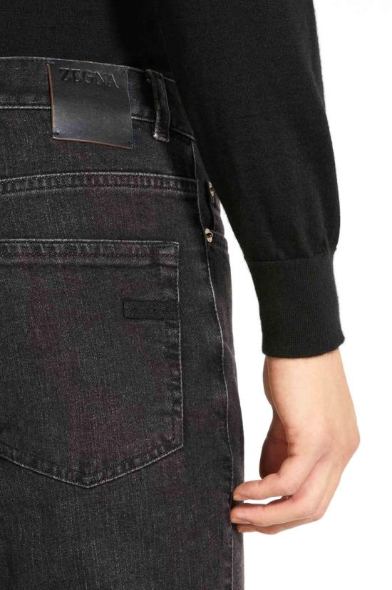 25FW 에르메네질도제냐 데님 E8I80 CITY002 Black - ERMENEGILDO ZEGNA