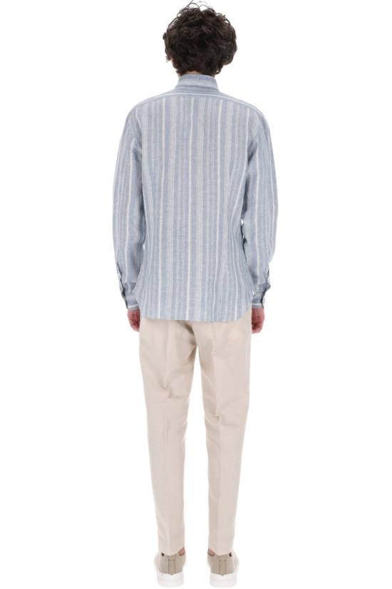 26SS 발바 셔츠 LIU13P0154041 R0001 Blue - BARBA