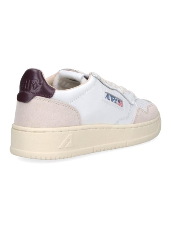 26FW 오트리 메달리스트 로우 레더 스니커즈 AULWLS18 White - AUTRY