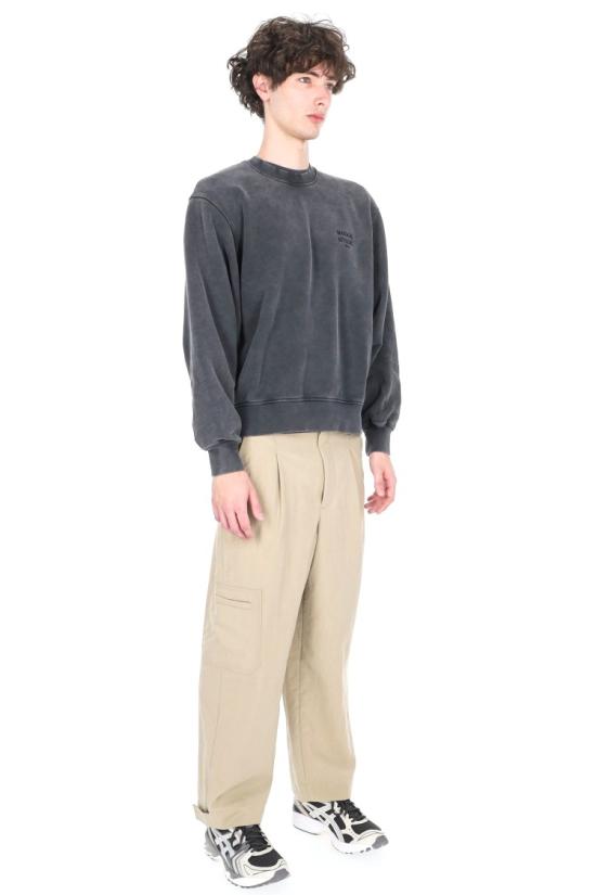 26SS 메종키츠네 긴팔 티셔츠 QM00312KM0341BLACK FADED Grey - MAISON KITSUNE