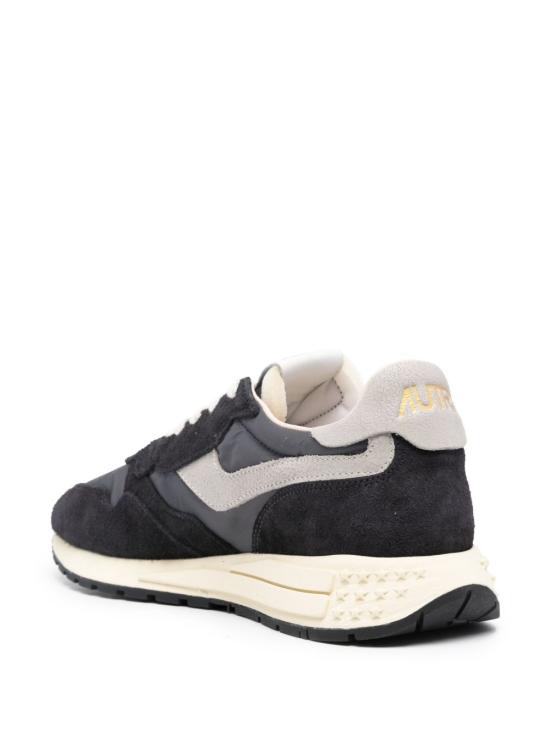 26FW 오트리 릴윈드 로우 나일론 스웨이드 스니커즈 WWLM NC05WHITE BLACK - AUTRY