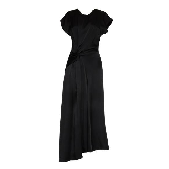26SS 빅토리아 베컴 롱 원피스 1226WDR007292D Black