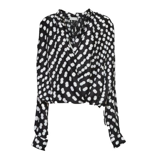 26SS 드리스 반 노튼 블라우스 2610107443114 Black