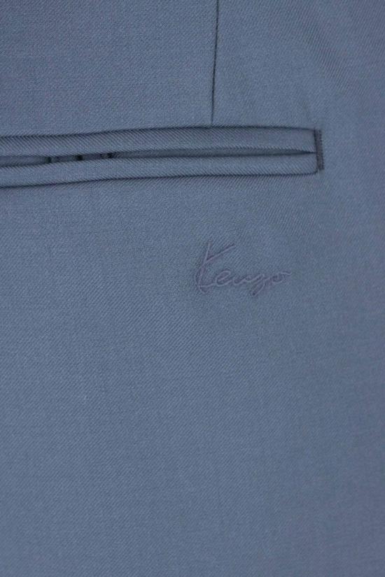 26SS 겐조 스트레이트 테일러드 팬츠 FG55PA2199TV98 Blue - KENZO