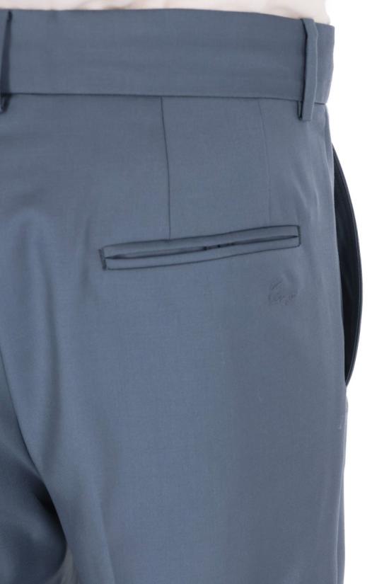 26SS 겐조 스트레이트 테일러드 팬츠 FG55PA2199TV98 Blue - KENZO
