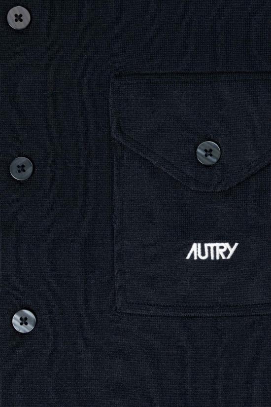 26SS 오트리 봄버 자켓 JAPM 026BKNIT BLUE Black - AUTRY