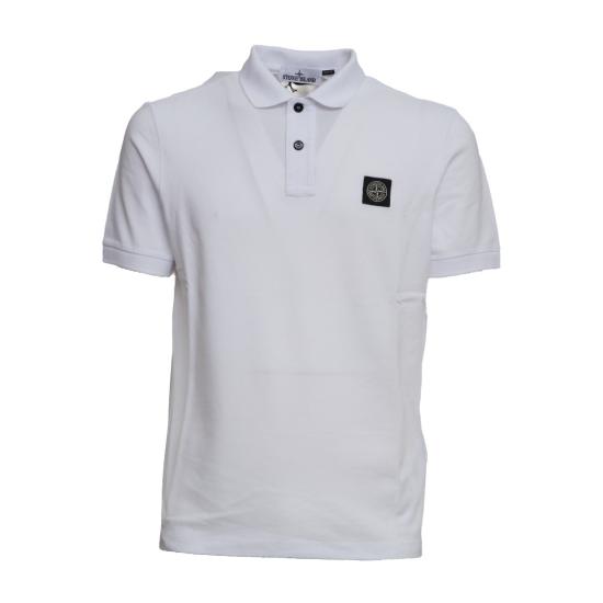 26SS 스톤 아일랜드 와펜패치 폴로 셔츠 L1S152200008 S0017 White