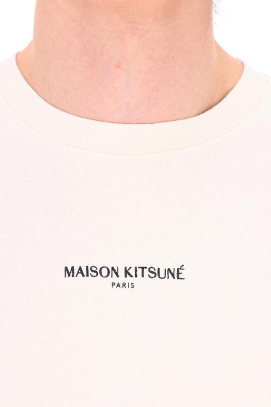 26SS 메종키츠네 파리 컴포트 티셔츠 QM00100KJ7025NOBLE BEIGE Neutrals - MAISON KITSUNE