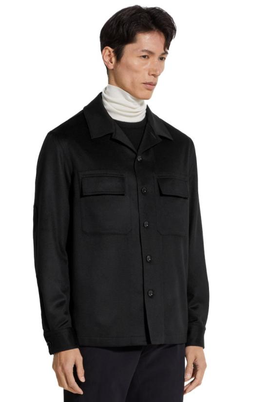 25FW 에르메네질도제냐 자켓 E8V46 SOT6 4210 Black - ERMENEGILDO ZEGNA