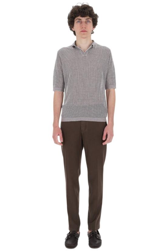 26SS 발렌타인 폴로 티셔츠 B2W246 14CZ998156 Neutrals - BALLANTYNE