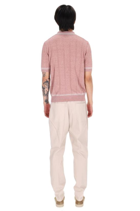 26SS 일레븐티 폴로 티셔츠 M76MAGM42 MAG0M018 2991301 Neutrals - ELEVENTY