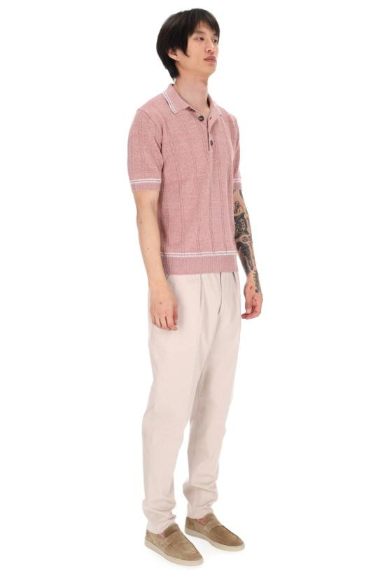 26SS 일레븐티 폴로 티셔츠 M76MAGM42 MAG0M018 2991301 Neutrals - ELEVENTY