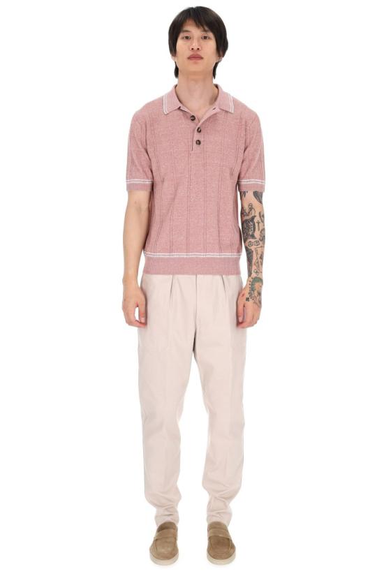 26SS 일레븐티 폴로 티셔츠 M76MAGM42 MAG0M018 2991301 Neutrals - ELEVENTY