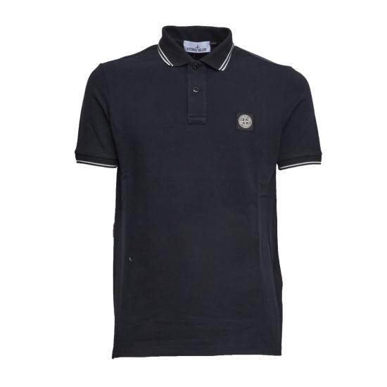 26SS 스톤 아일랜드 폴로 티셔츠 L1S152200010 S0018 Black