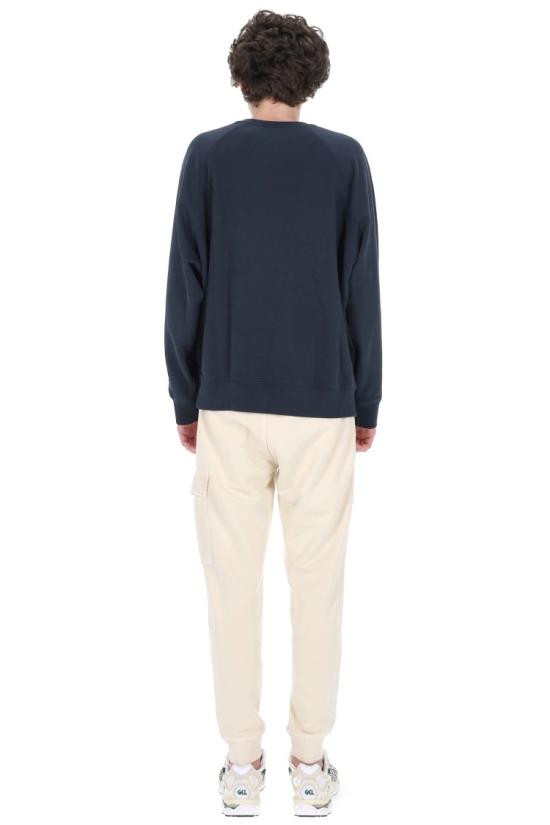26SS 메종키츠네 폭스 헤드 오버사이즈 스웨트셔츠 PM00306KM0340CLASSIC NAVY Black - MAISON KITSUNE
