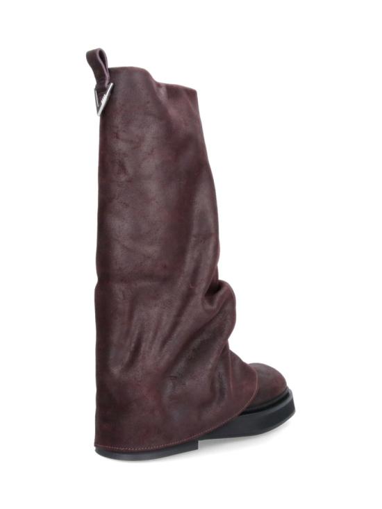26FW 디 아티코 부츠 261WSH00798 LBT040AA769 Burgundy - THE ATTICO