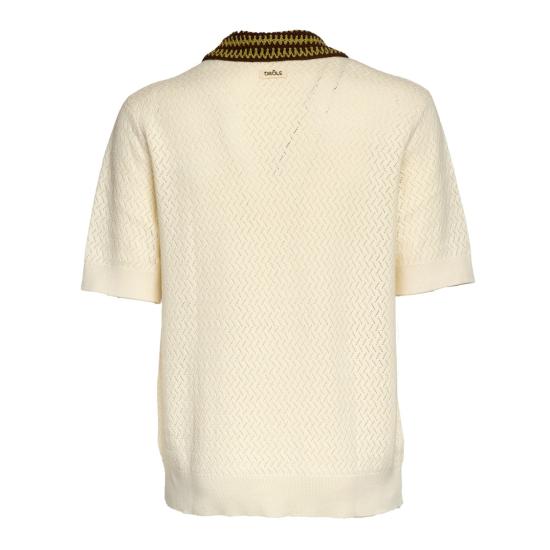 26SS 드롤드무슈 폴로 티셔츠 KPO206CO292 Neutrals - DROLE DE MONSIEUR