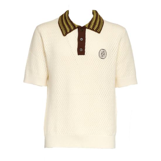 26SS 드롤드무슈 폴로 티셔츠 KPO206CO292 Neutrals