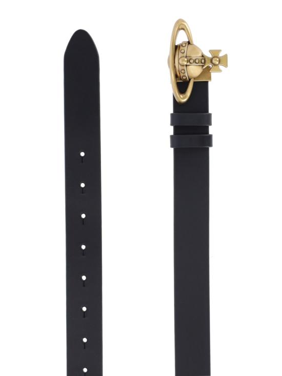 26FW 비비안웨스트우드 벨트 8201008BU L00CHN401 Black - VIVIENNE WESTWOOD