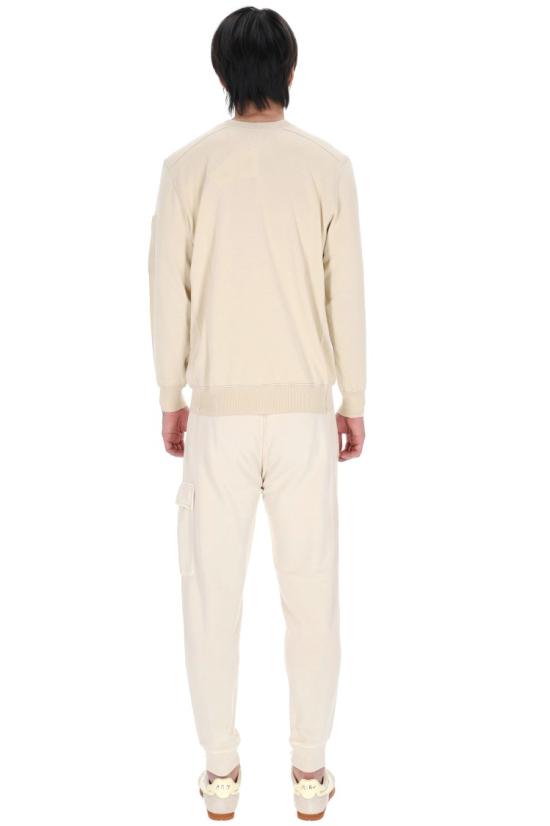 26SS 씨피 컴퍼니 코튼 씨 아일랜드 크루넥 렌즈 스웨터 20CMKN102A 110560A114 Neutrals - C.P. COMPANY