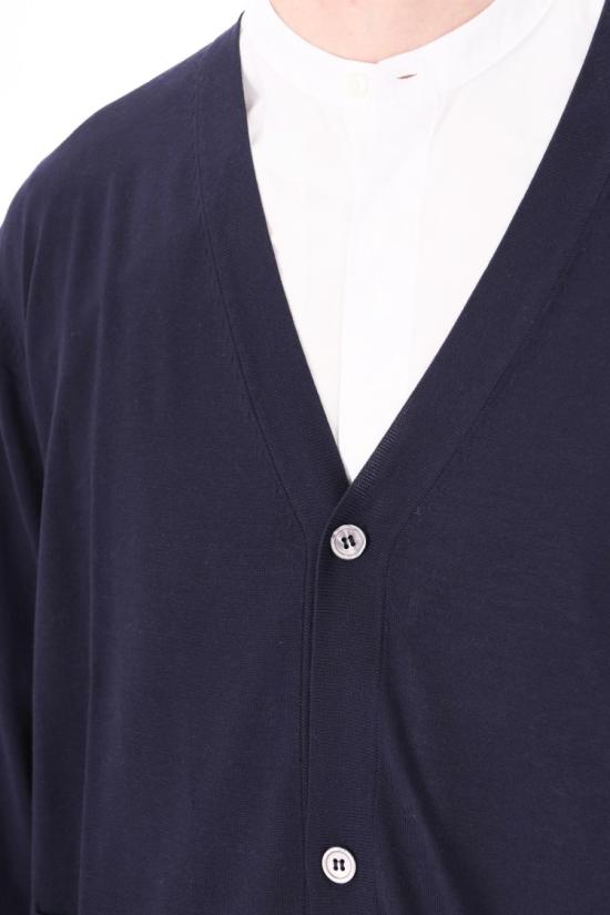 26SS 오피신 제네랄 니트웨어 MKNT304NAVY INK Black - OFFICINE GENERALE