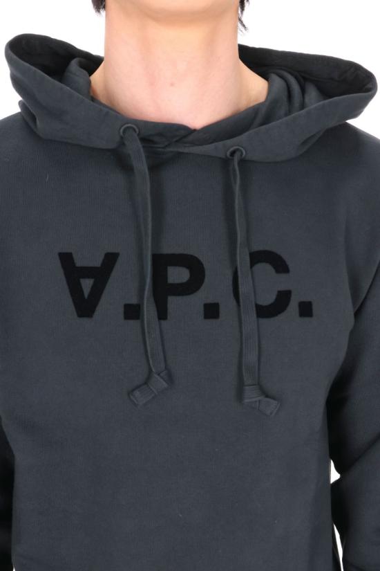 26SS 아페쎄 스탠다드 그랜드 VPC 후드 티셔츠 COHMC M27908 2TZE NOIR NOIR Black - A.P.C.