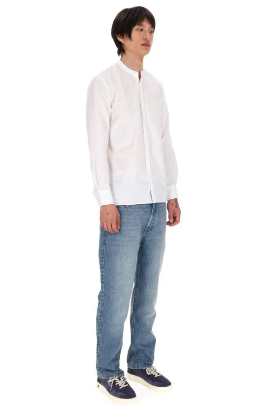 26SS 오피신 제네랄 셔츠 MSHI006WHITE Purple - OFFICINE GENERALE