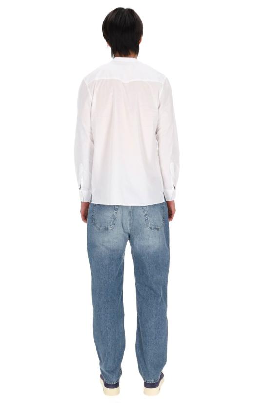 26SS 오피신 제네랄 셔츠 MSHI006WHITE Purple - OFFICINE GENERALE