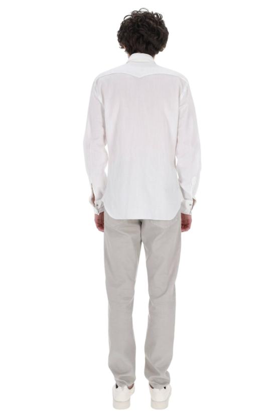 26SS 발바 셔츠 WSU12P2054260 U0001 White - BARBA