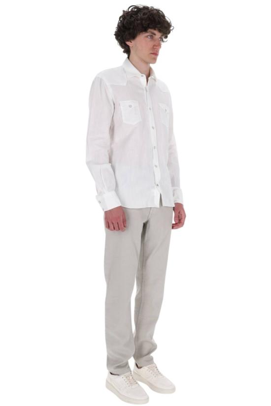 26SS 발바 셔츠 WSU12P2054260 U0001 White - BARBA