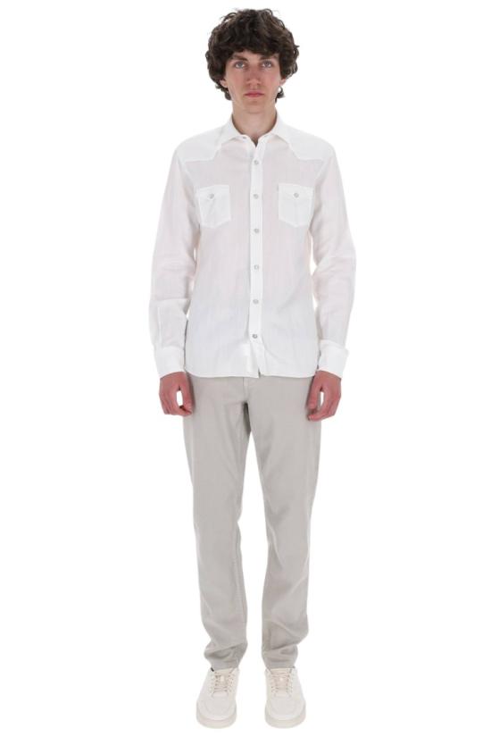 26SS 발바 셔츠 WSU12P2054260 U0001 White - BARBA