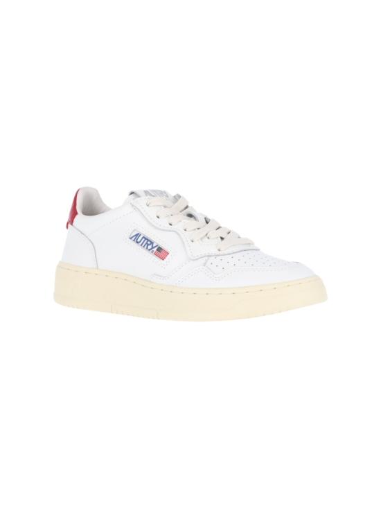 26FW 오트리 메달리스트 로우 레더 스니커즈 AULWLL33 White - AUTRY