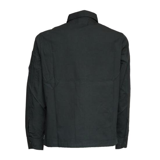 26SS 씨피 컴퍼니 오가닉 개버딘 지퍼 렌즈 오버셔츠 20CMOS156A110143G Black - C.P. COMPANY