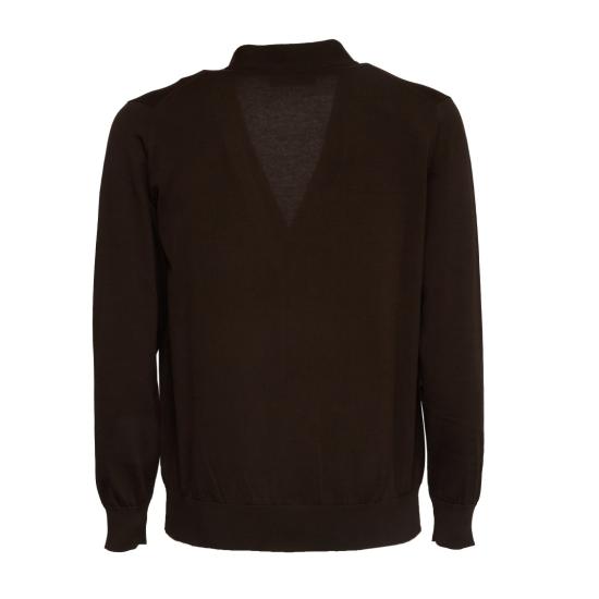 26SS 필리포 드 로렌티스 니트웨어 CB1MLCR12R Brown - FILIPPO DE LAURENTIIS