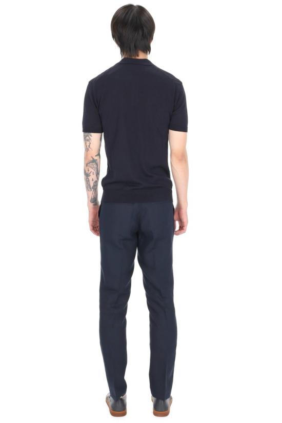 26SS 올레바 브라운 폴로 티셔츠 281496NIGHT IRIS Black - ORLEBAR BROWN