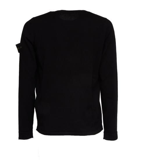 26SS 스톤 아일랜드 니트웨어 L1S155100062 S00B9 Black - STONE ISLAND