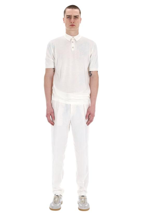 25SS 일레븐티 폴로 티셔츠 X76MAGC1401 White - ELEVENTY