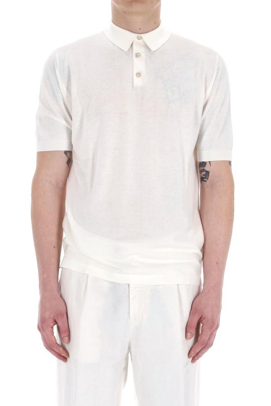 25SS 일레븐티 폴로 티셔츠 X76MAGC1401 White